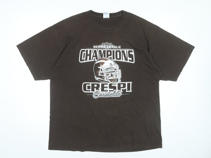 Gildan Men’s Brown XL Sports Champions Graphic T-Shirt