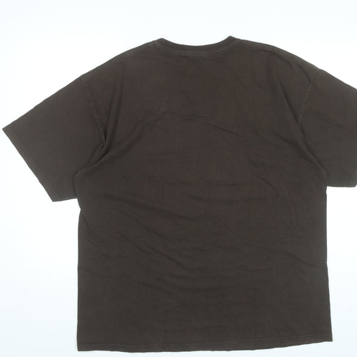 Gildan Men’s Brown XL Sports Champions Graphic T-Shirt