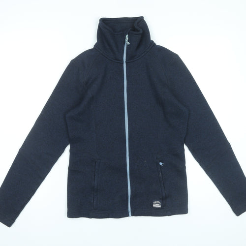 O'Neill Womens Blue Full Zip Fleece Jacket Size 12 Outdoor