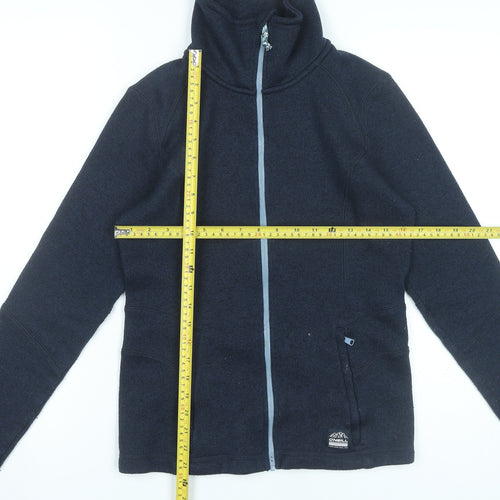 O'Neill Womens Blue Full Zip Fleece Jacket Size 12 Outdoor