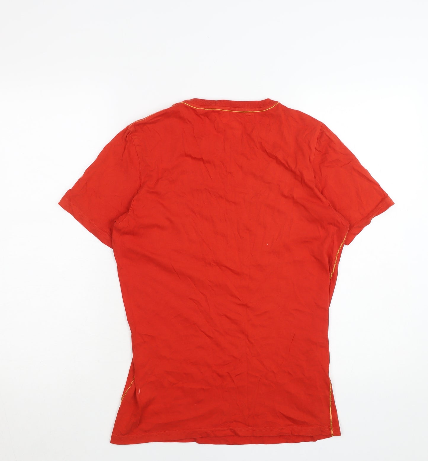 Next Men’s Danger Mouse Red Graphic T-Shirt Size S Cotton Crew Neck