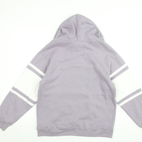 Hollister Men’s Purple Hoodie XS Pullover Malibu Graphic Print
