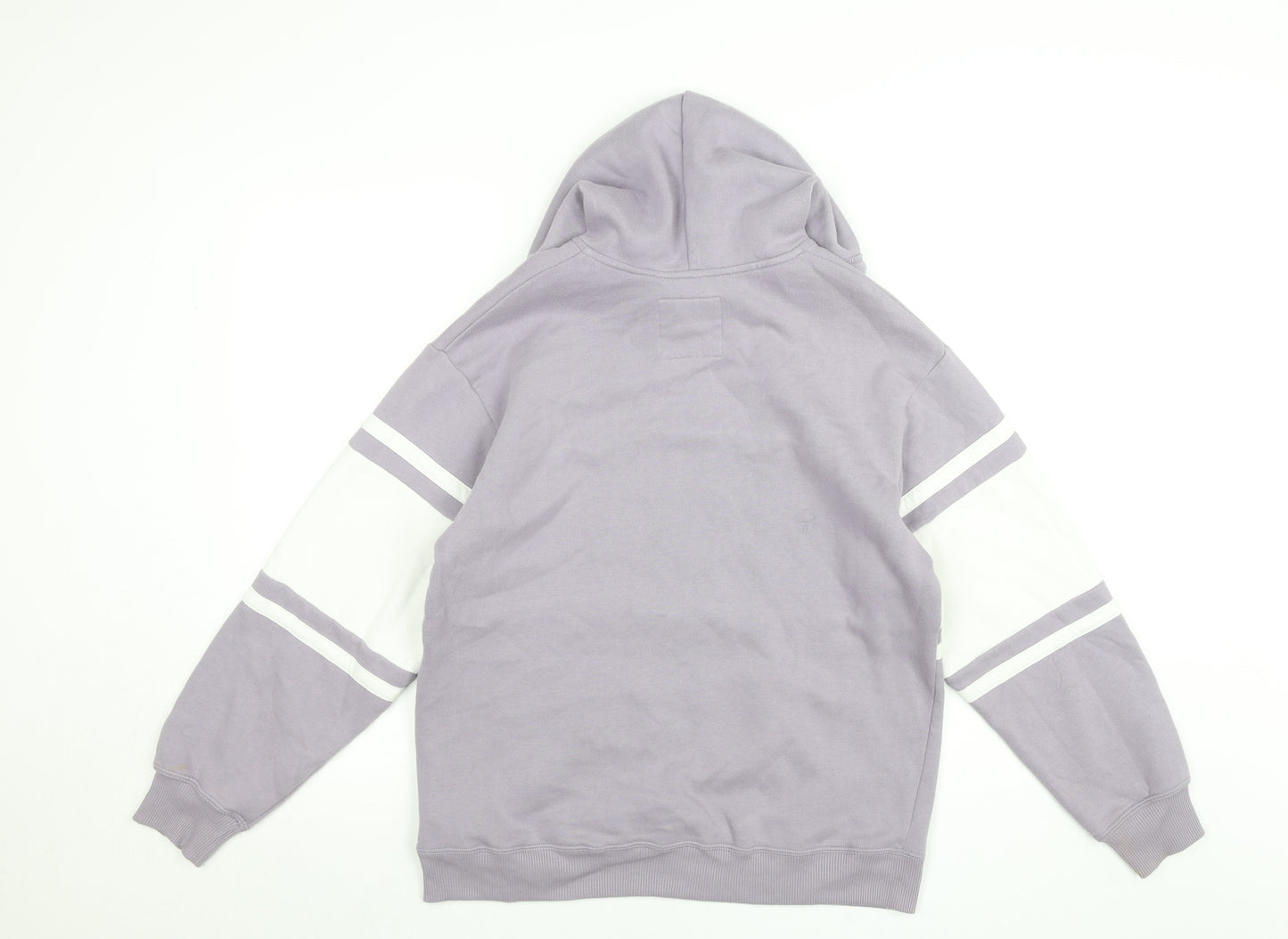 Hollister Men’s Purple Hoodie XS Pullover Malibu Graphic Print