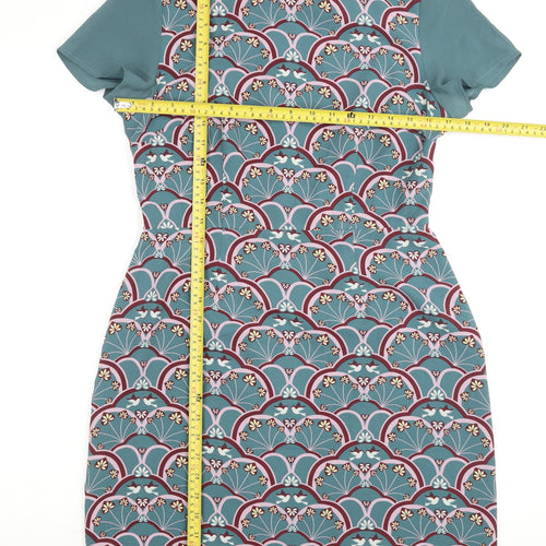 Sugarhill Boutique Women’s Multicoloured UK 12 Shift Dress