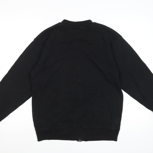 Marks and Spencer Women’s Black Jacket S Basic Zip Casual