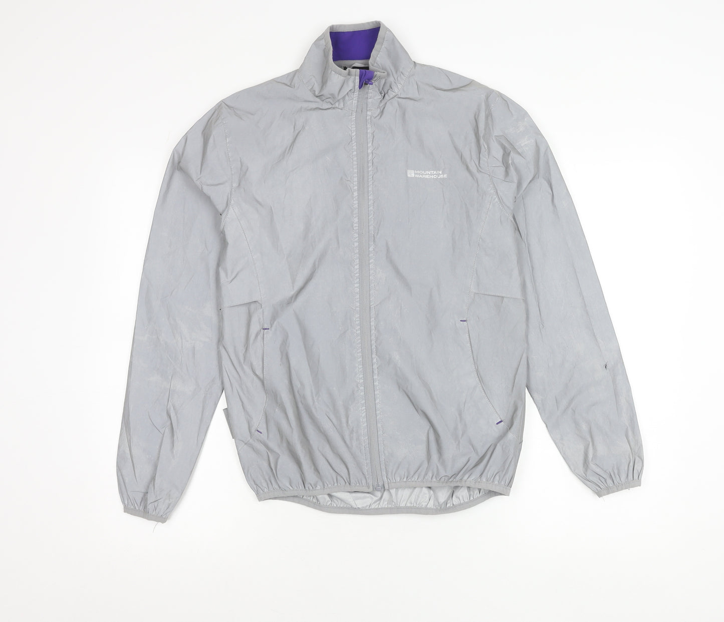 Mountain Warehouse Women’s Grey Size 10 Windbreaker Lightweight Jacket