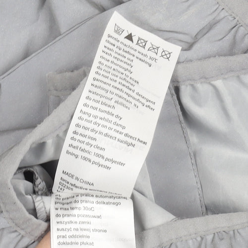Mountain Warehouse Women’s Grey Size 10 Windbreaker Lightweight Jacket
