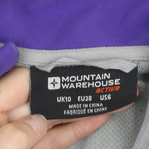 Mountain Warehouse Women’s Grey Size 10 Windbreaker Lightweight Jacket