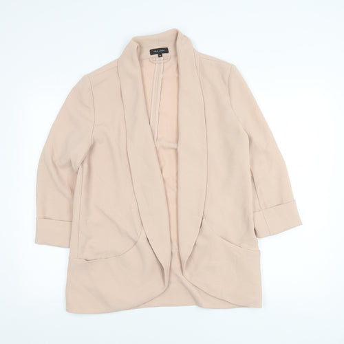 New Look Women’s Beige Size 14 Shawl Collar Blazer Jacket