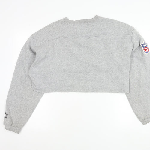 Starter Womens Grey L Pullover NFL Browns Vintage Sweatshirt