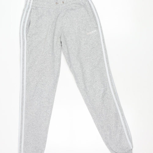 Adidas Women Grey XS Jogger Sweatpants Gym Training Trousers