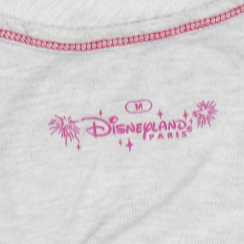 Disneyland Paris Womens Grey Tank Top M Scoop Neck Disney Thumper