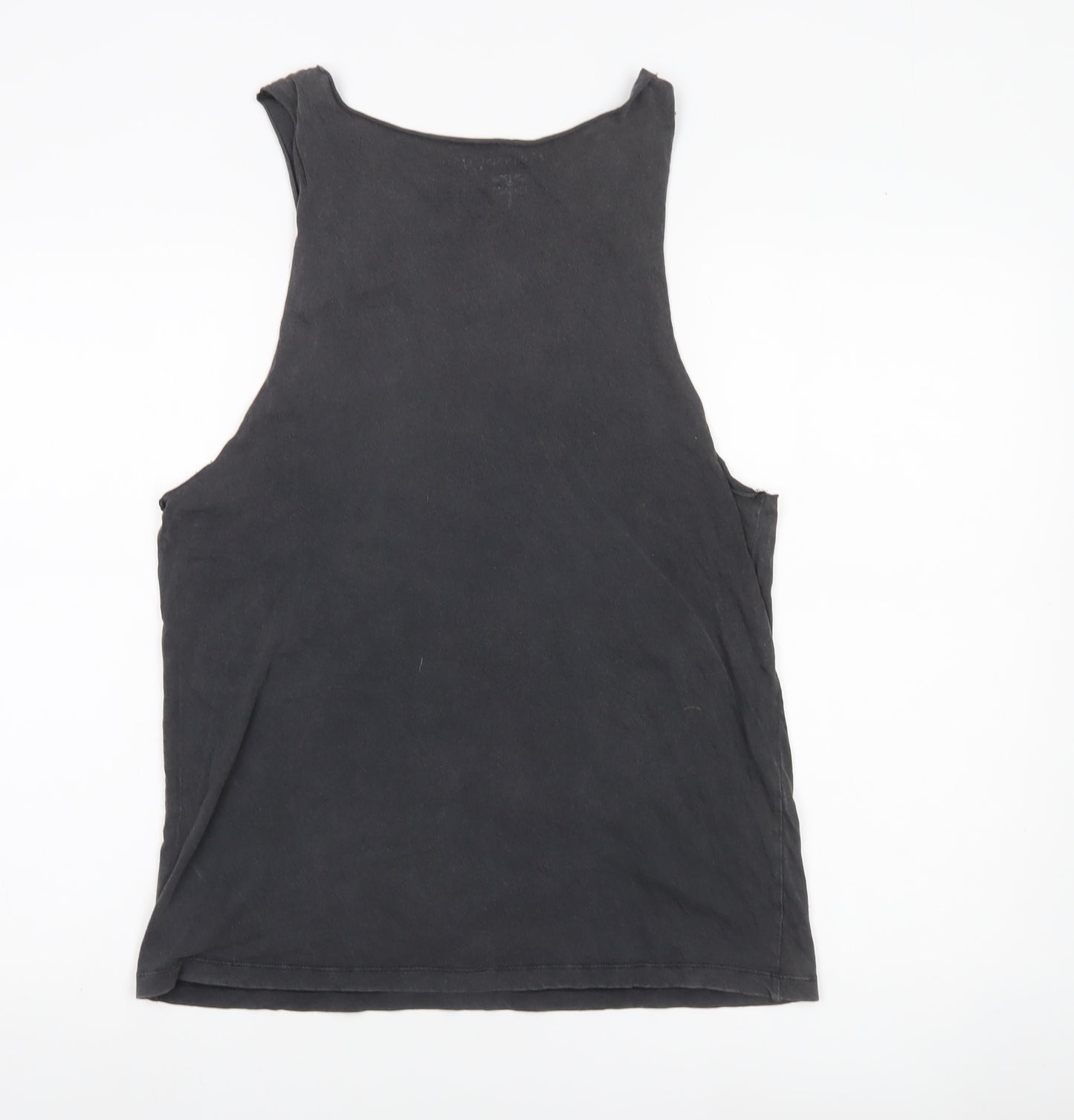 Condemned Nation Unisex Black Cotton Graphic Tank Top Size M