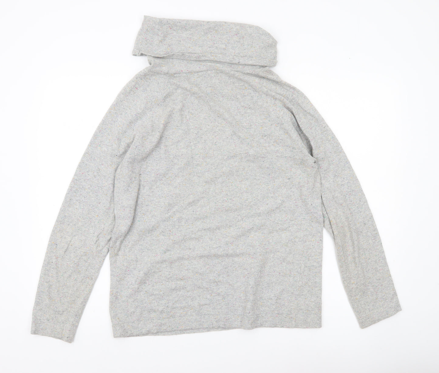 Laura Ashley Women’s Grey Roll Neck Knit Jumper UK 12