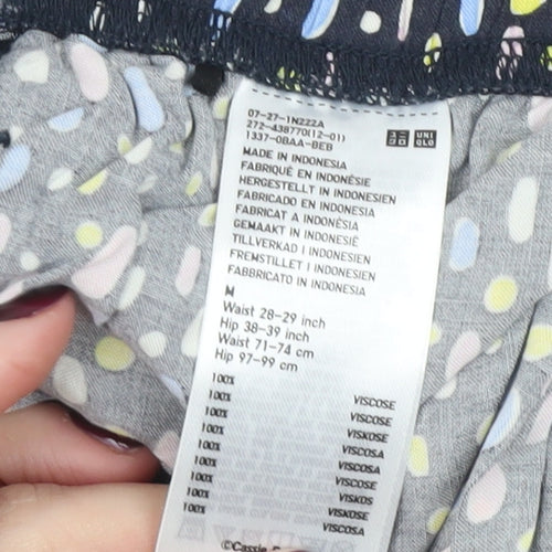 UNIQLO Women’s Multicoloured M Lightweight Viscose Shorts