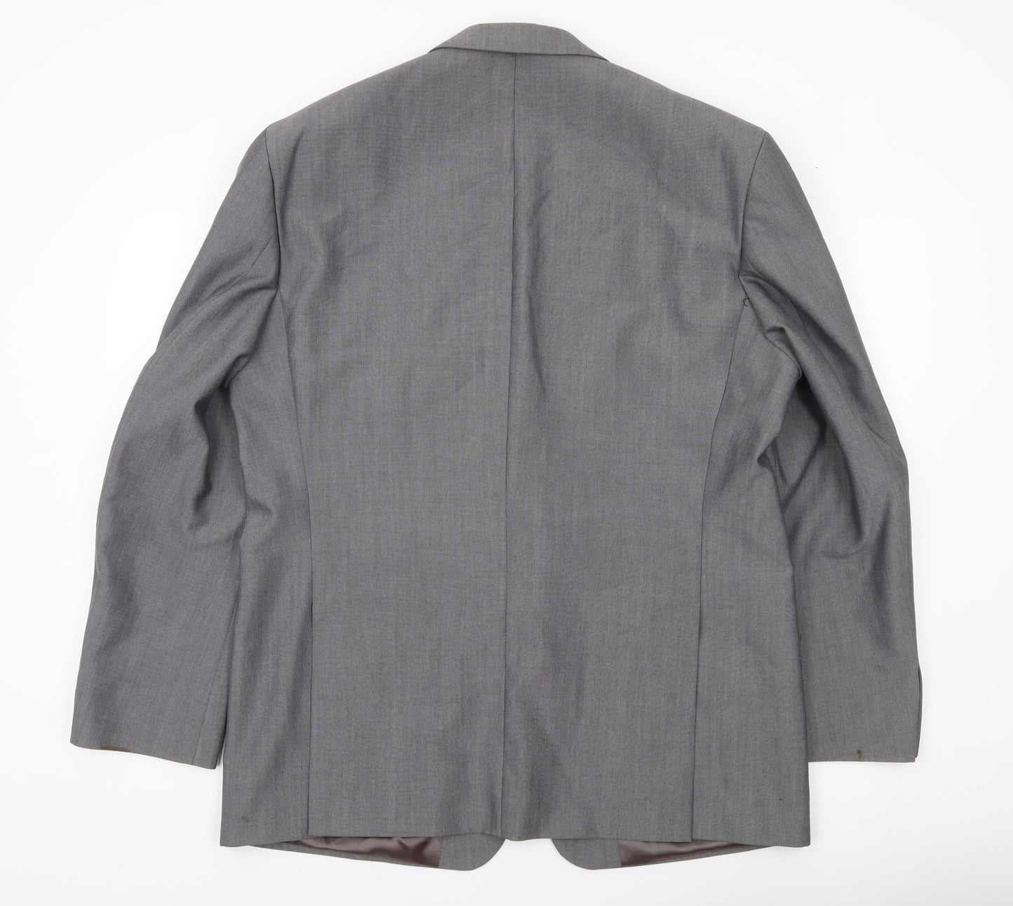 Varteks Men’s Grey Wool Blend Blazer Jacket Size 44 Regular