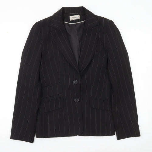Atmosphere Womens Black Pinstripe Suit Jacket UK 10 Regular Fit