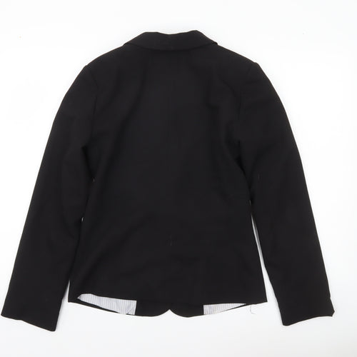 Atmosphere Women Black Size 10 Blazer Jacket Single Breasted Workwear