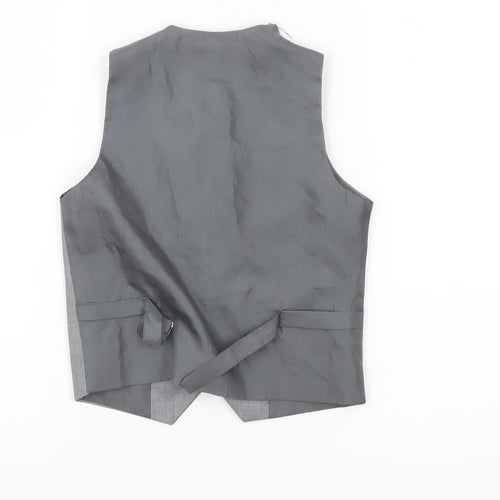 Paisley of London Boys Grey 6 Years Suit Waistcoat Formal Wedding