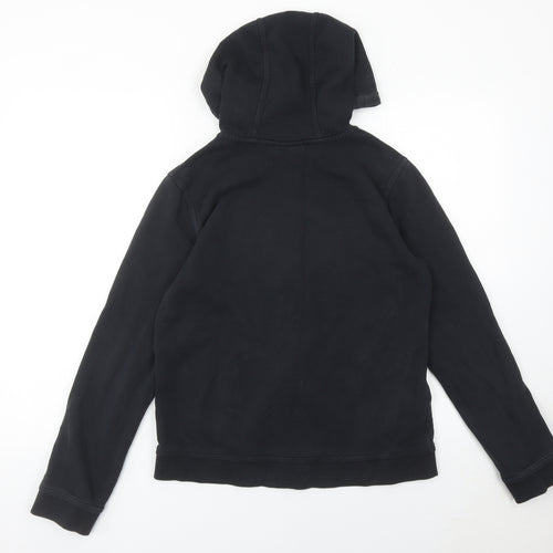 Nike Boys Black XL Full Zip Hoodie Sweatshirt Fleece Pockets