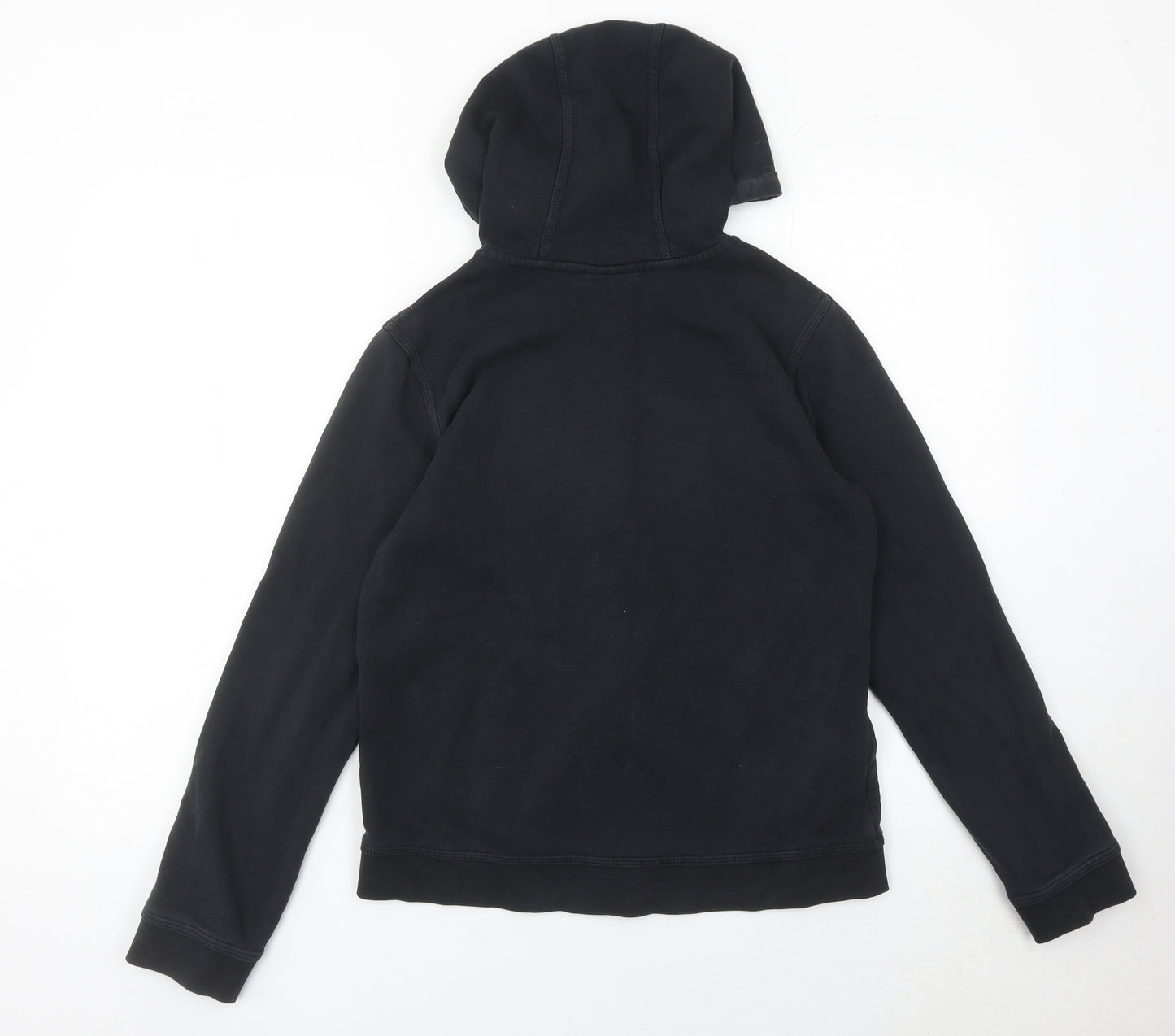 Nike Boys Black XL Full Zip Hoodie Sweatshirt Fleece Pockets