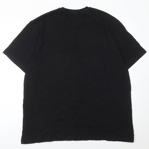 Closure LDN Men's Black XL Short Sleeve Cotton Crew Neck T-Shirt