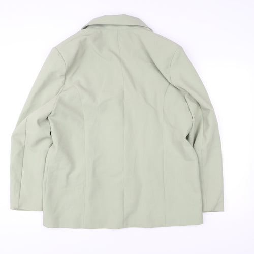 4th & Reckless Women’s Green Size 12 Single-Breasted Blazer Jacket