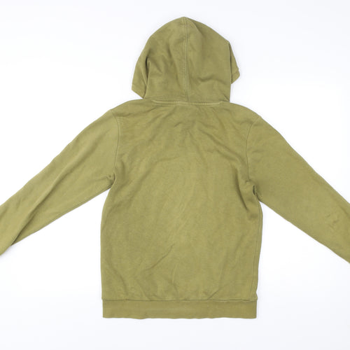 Champion Boys Green Pullover Hoodie 11-12 Yrs Regular Fit Logo Sportswear