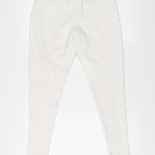 Star by Julien Macdonald Womens White Size 10 Slim Jegging Trousers