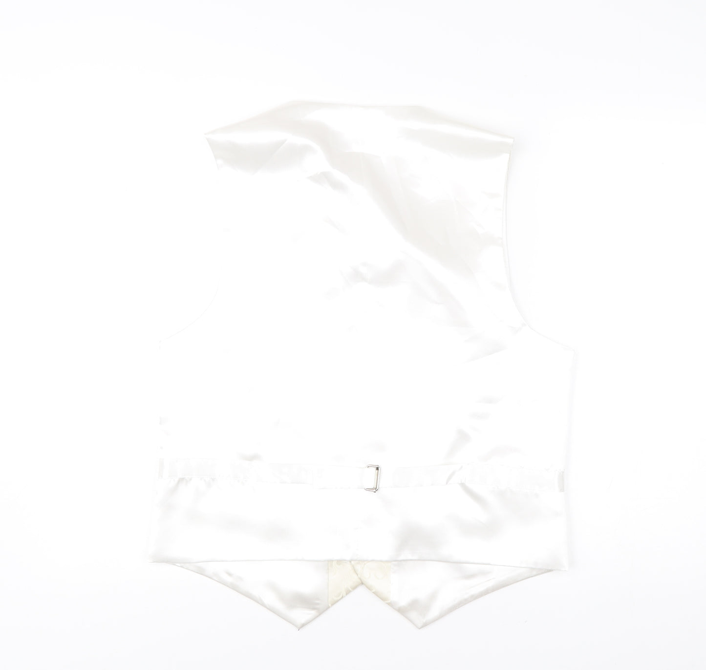 FormalTailor Men’s Ivory Satin Waistcoat 40R Wedding Party