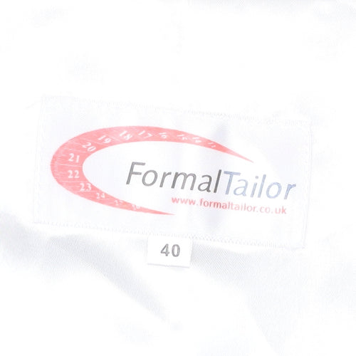 FormalTailor Men’s Ivory Satin Waistcoat 40R Wedding Party