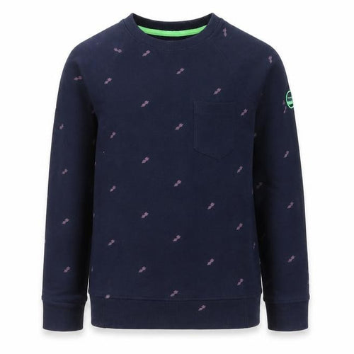 O'Neill Boys Blue Cotton Crew Neck Graphic Sweatshirt Age 12 Years