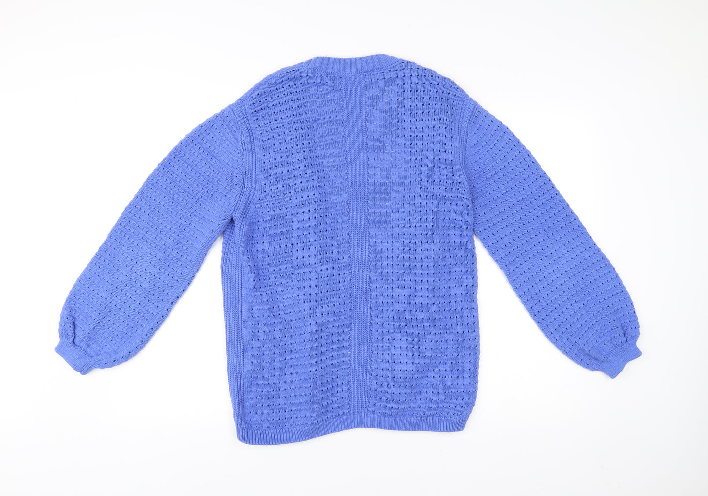 Marks and Spencer Women’s Blue Knit Open Cardigan Size S