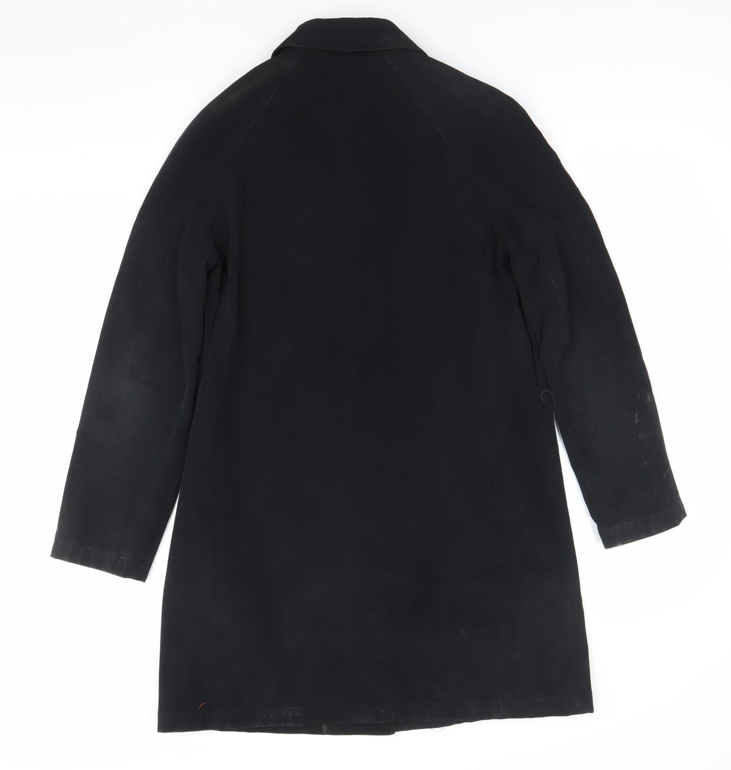 Next Womens Black Polyester Coat UK 8 Workwear Overcoat