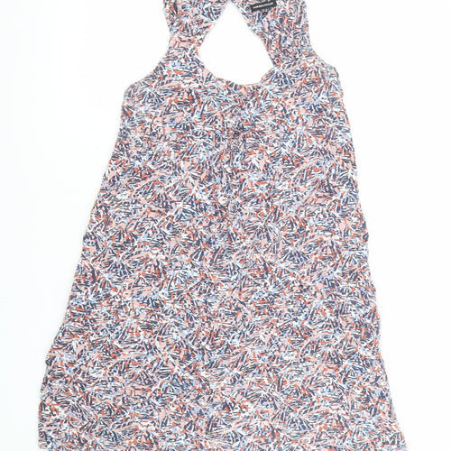 Warehouse Womens Multicoloured Viscose Tank Dress Size 10