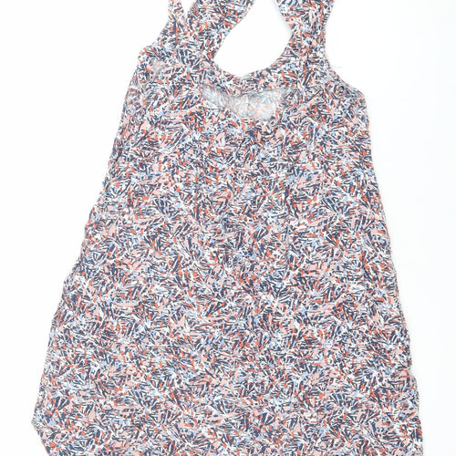Warehouse Womens Multicoloured Viscose Tank Dress Size 10