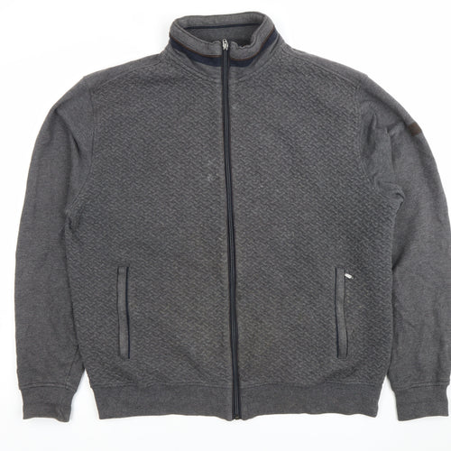 Baileys Men’s Grey XL Full Zip Sweatshirt Jacket with Pockets