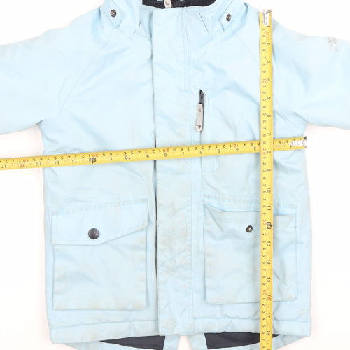 Muddy Puddles Boys Blue 3-4Y Waterproof Parka Winter Coat