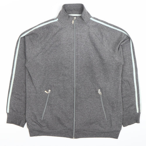 MS Sportswear Women’s Grey Full Zip Sweatshirt Size 14 L