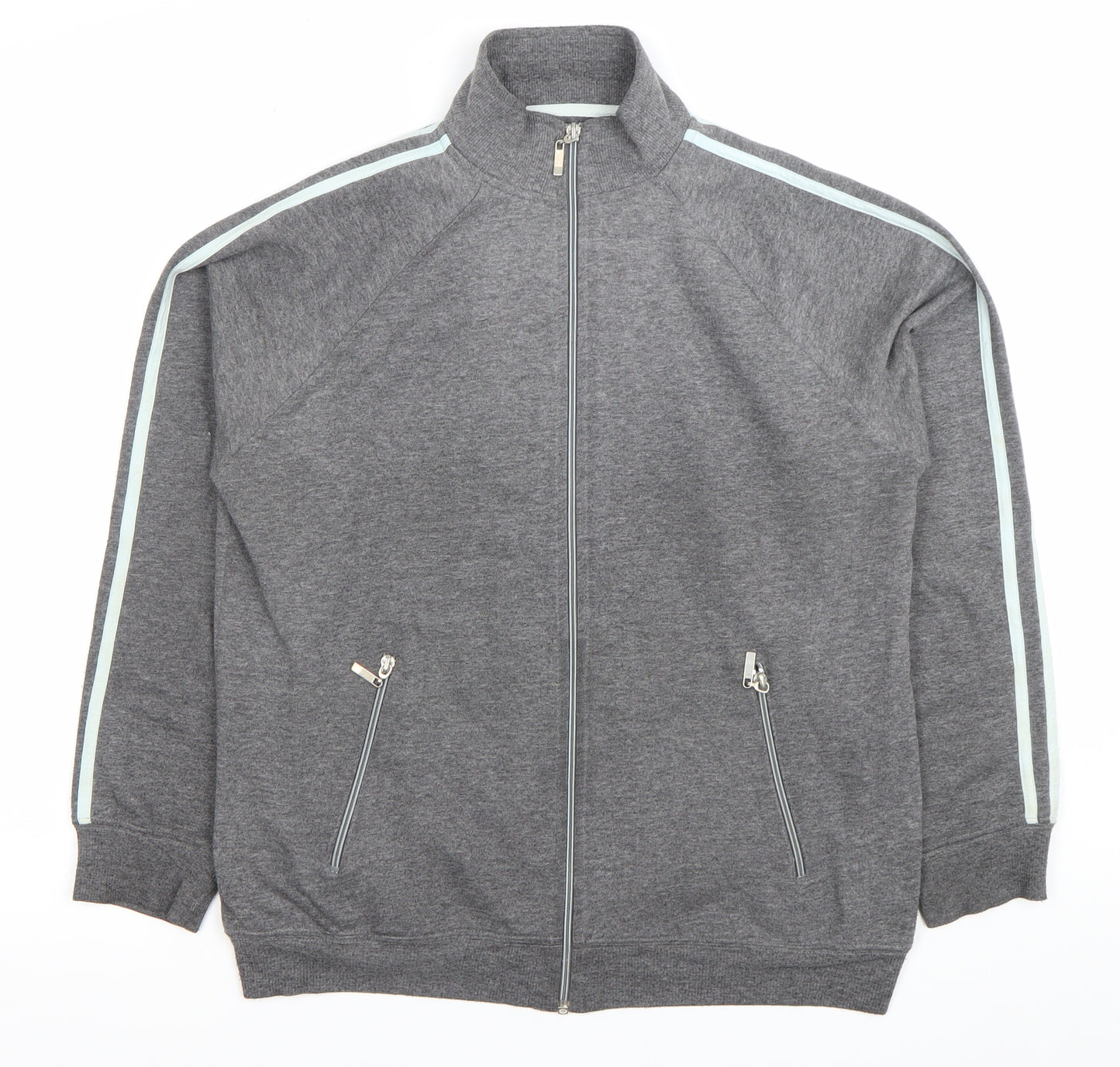 MS Sportswear Women’s Grey Full Zip Sweatshirt Size 14 L