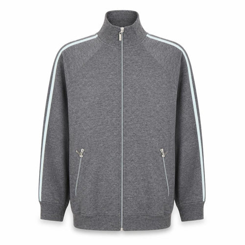 MS Sportswear Women’s Grey Full Zip Sweatshirt Size 14 L