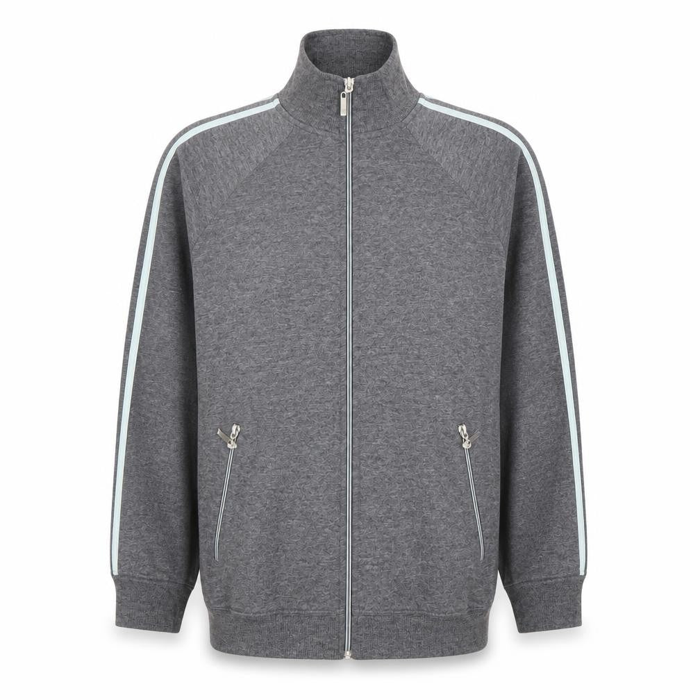 MS Sportswear Women’s Grey Full Zip Sweatshirt Size 14 L