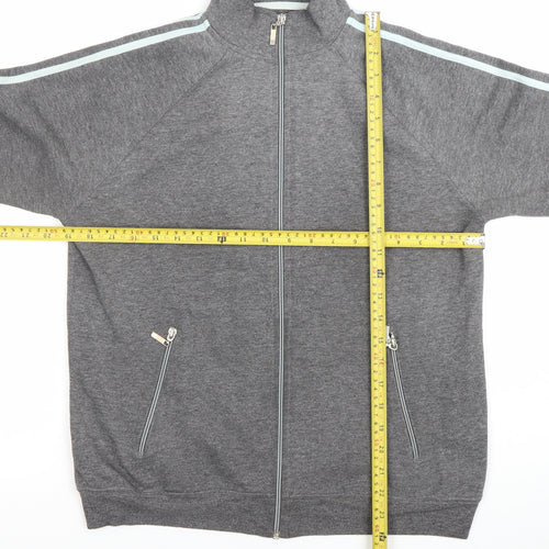 MS Sportswear Women’s Grey Full Zip Sweatshirt Size 14 L