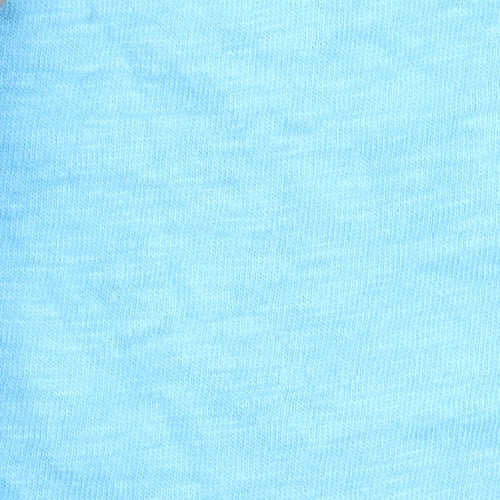Marks and Spencer Women’s Blue Cotton Embroidered Tunic Blouse UK 12
