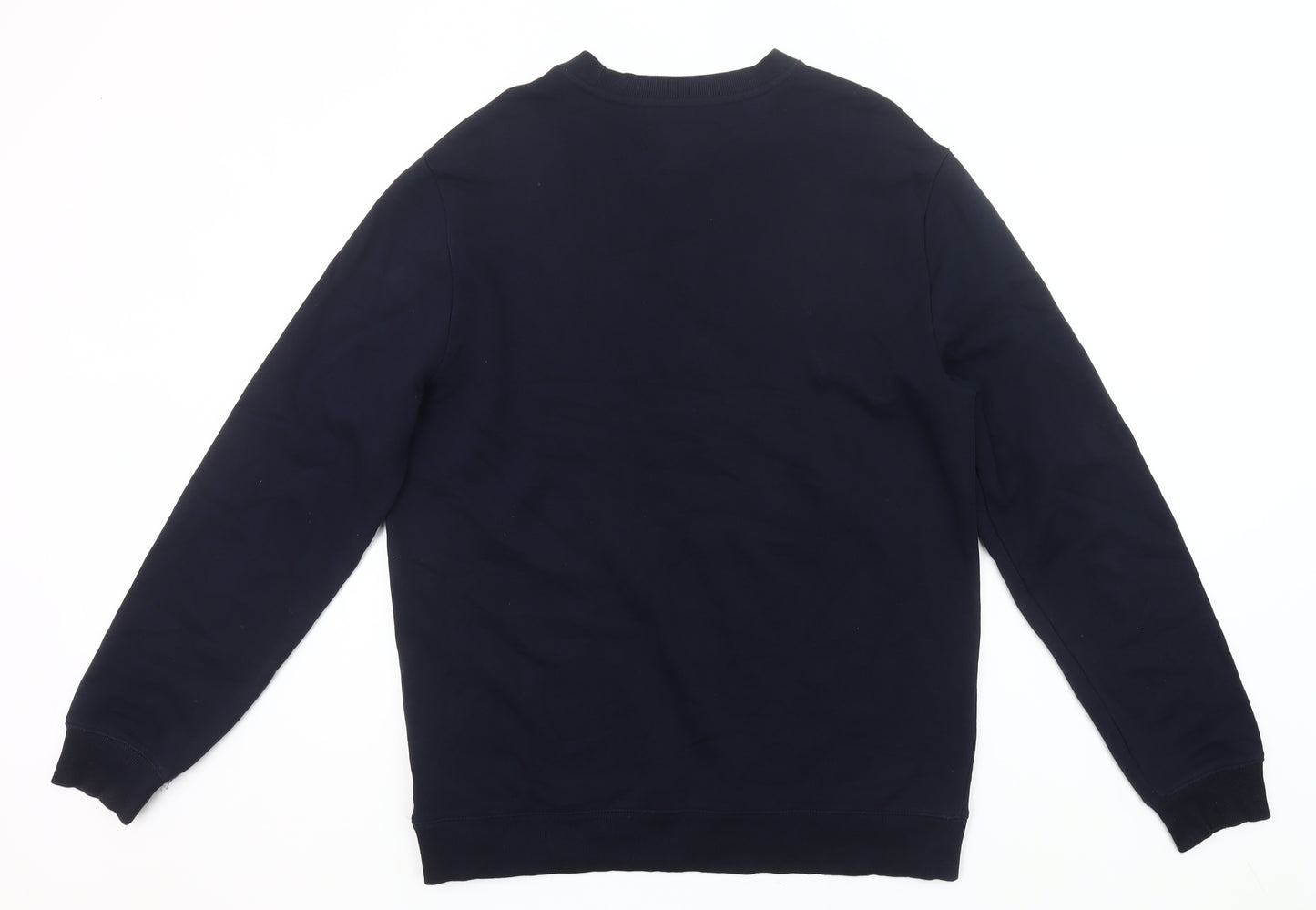 Penguin Men's Blue XL Crew Neck Pullover Sweatshirt Logo Sports