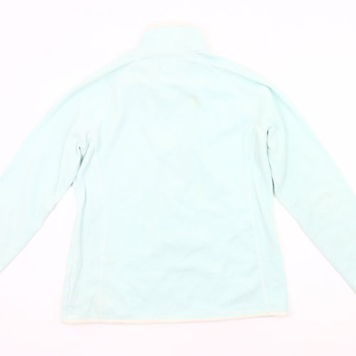 Mountain Warehouse Women’s Blue Fleece Sweatshirt UK 14 1/2 Zip