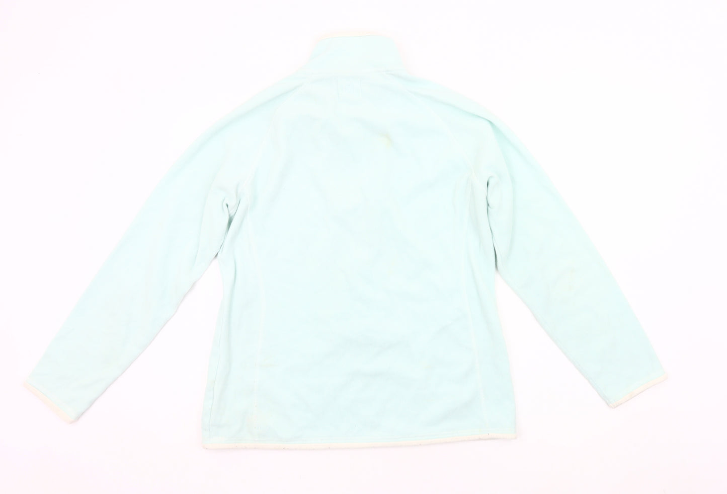 Mountain Warehouse Women’s Blue Fleece Sweatshirt UK 14 1/2 Zip