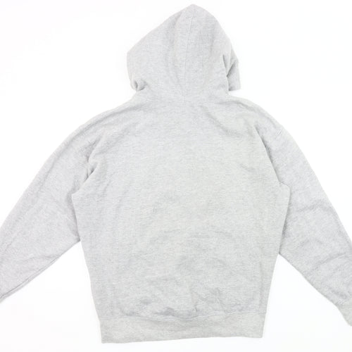 Daisy Street Women’s Grey Pullover Hoodie UK 10 Regular Fit Cotton