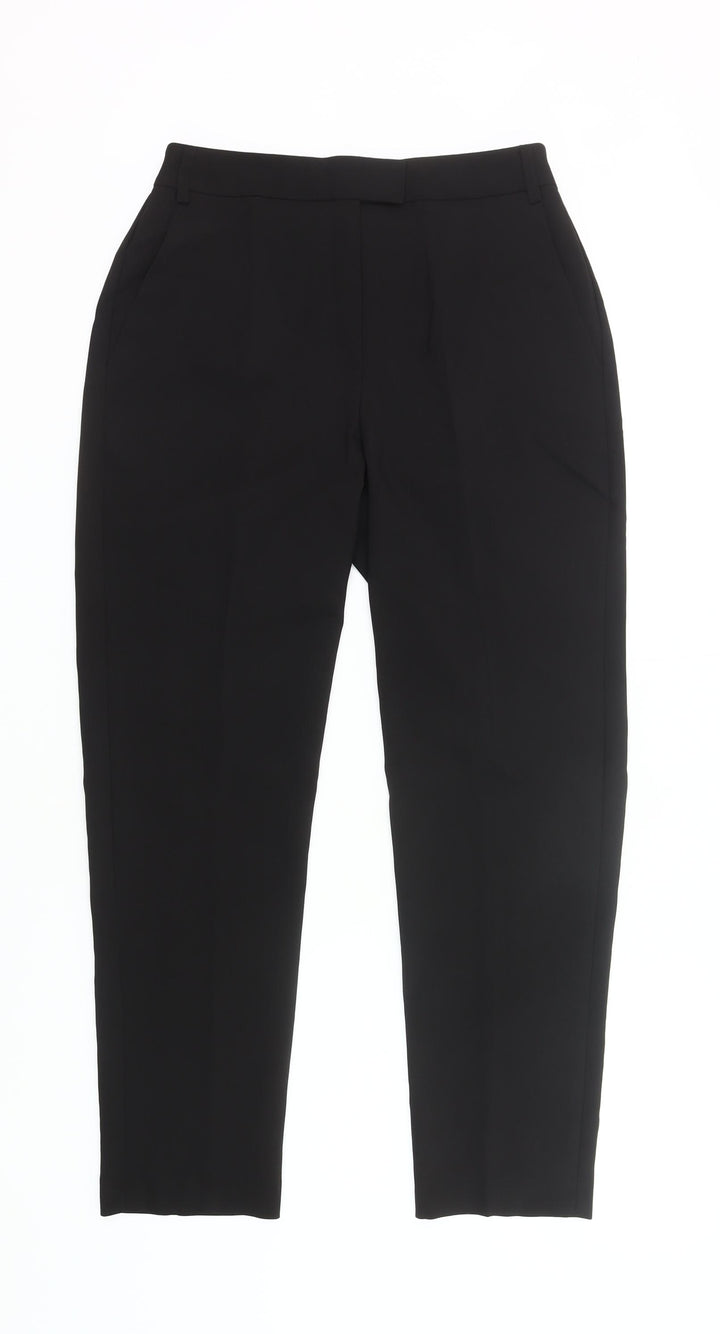 Topshop Women’s Black Slim Fit Chino Trousers UK 10