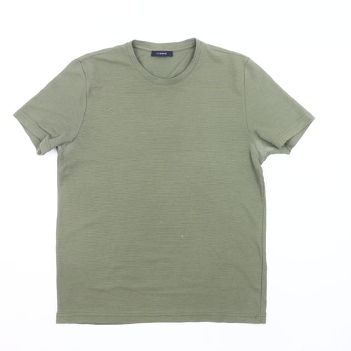LC Waikiki Men's Green Crew Neck Short Sleeve T-Shirt Size L